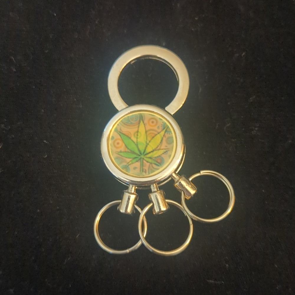 Three Ring Spider Key Chain